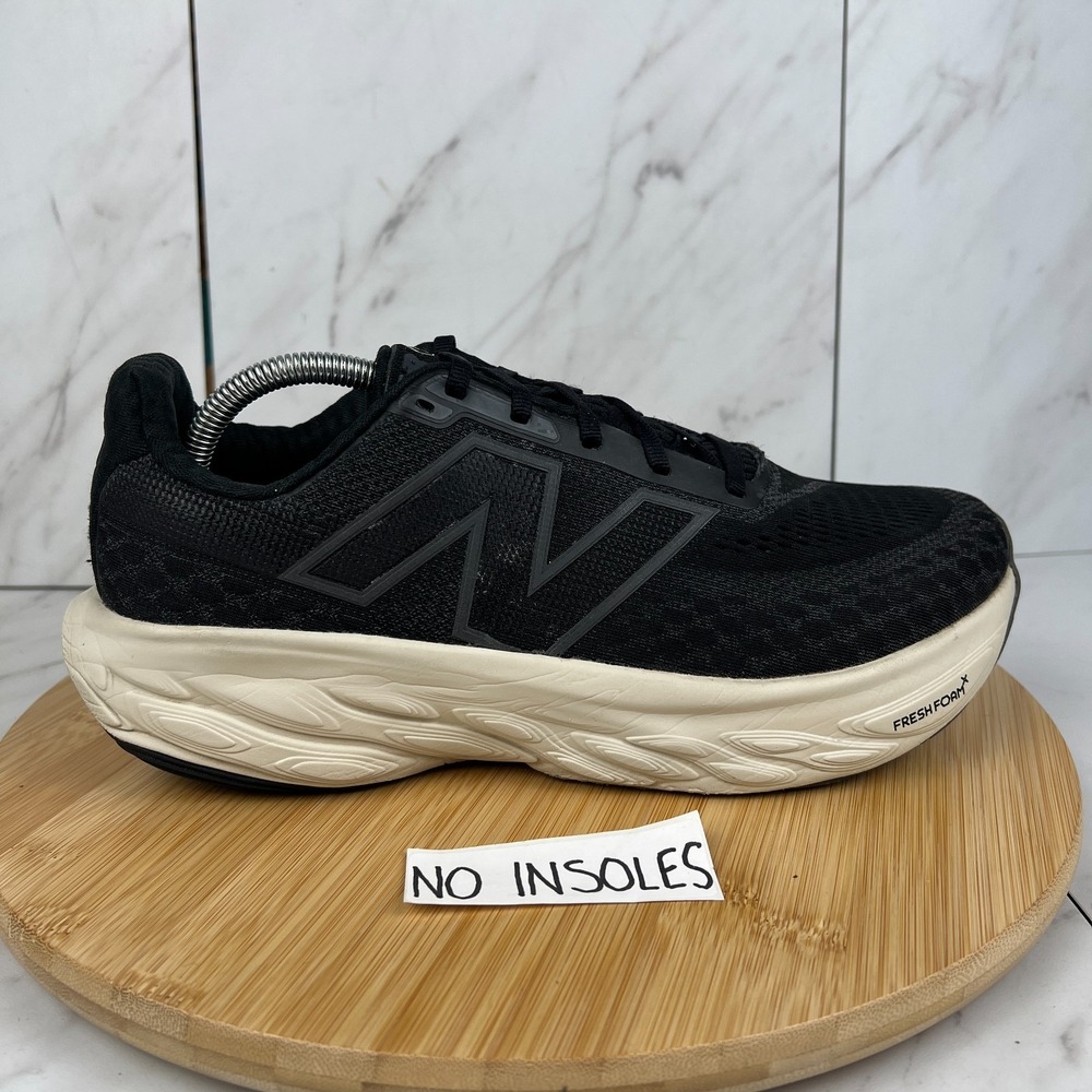 New Balance Fresh Foam X 1080v14 Womens Size 10.5 2E WIDE Black Running Shoes